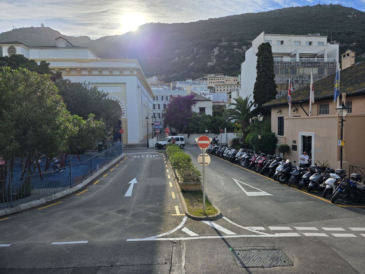 Reopening of Road by Cathedral of the Holy Trinity and Duke of Kent House, Line Wall Road