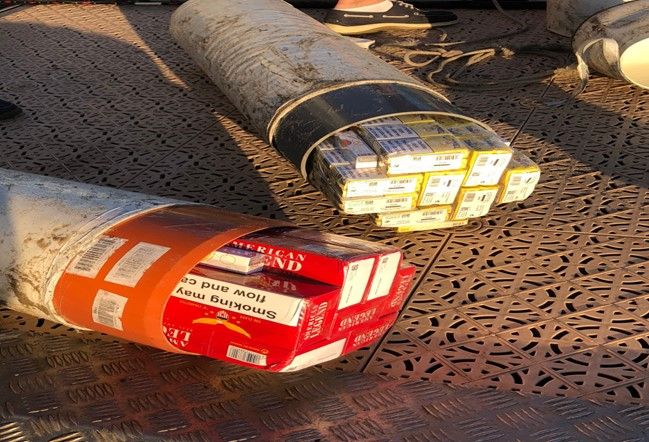 HM Customs Successfully Intercepts Illicit Tobacco Smuggling At Rosia Bay