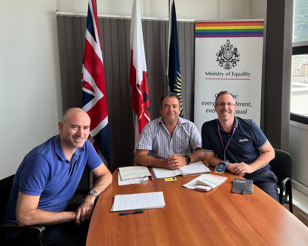 Downtown BID Project Head Meets with Ministry of Equality and Ministry for Business