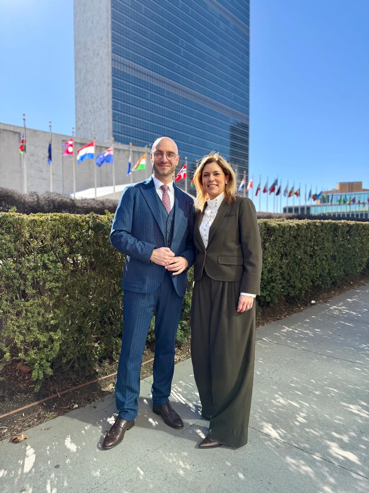 Minister Santos And Minister Arias-Vasquez Attend UN Commission On The Status Of Women At The United Nations In New York