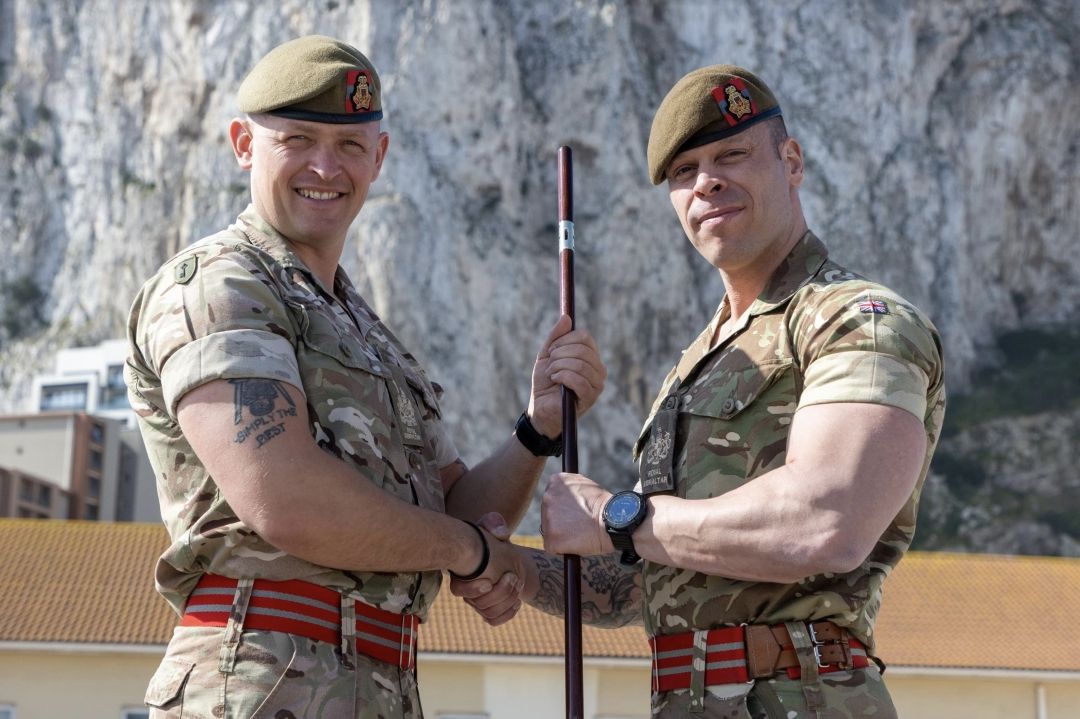 Regimental Sergeant Major Handover
