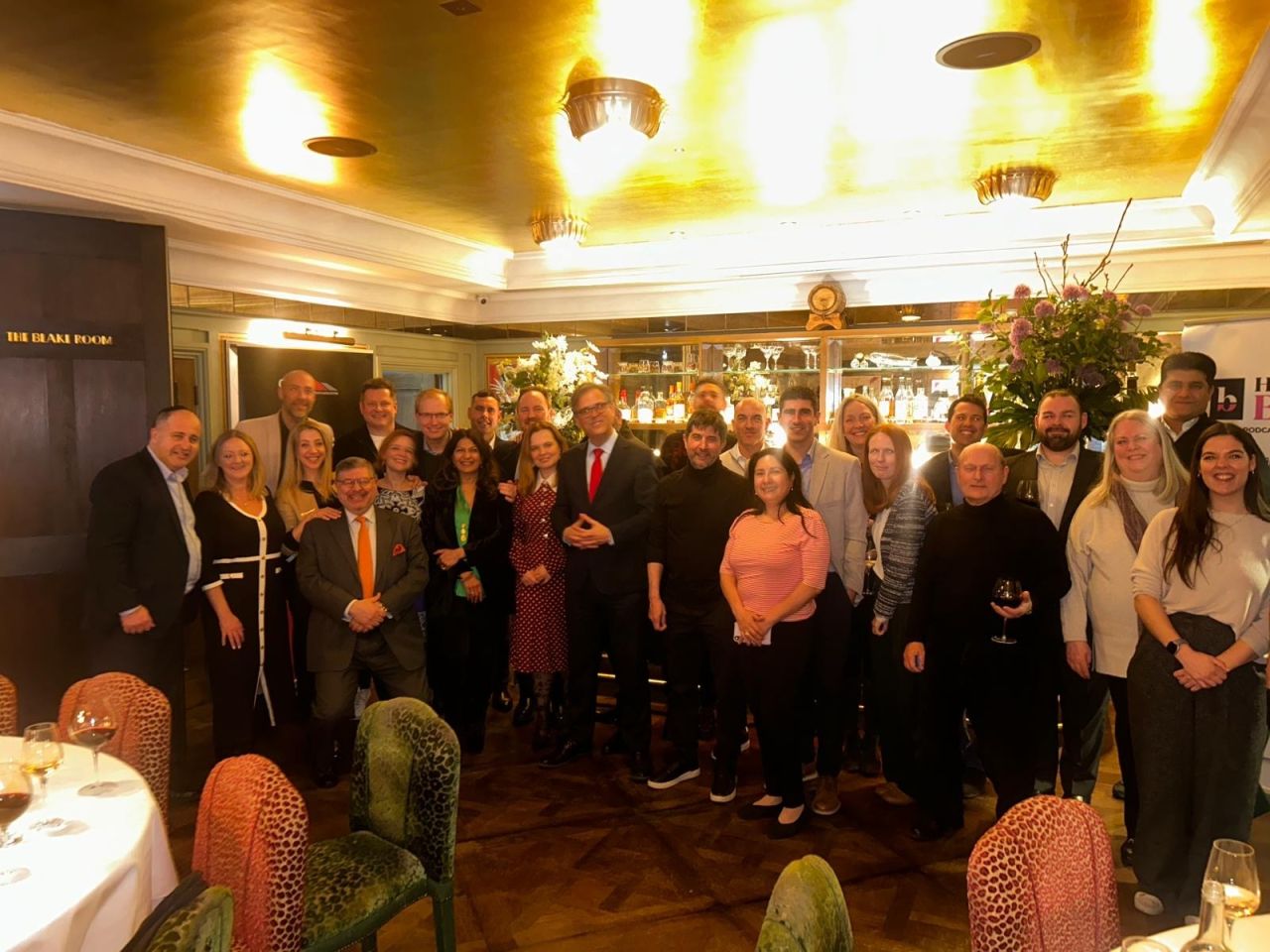 Minister Feetham Attends Gibraltar Funds and Investments Association House of Block event in London 