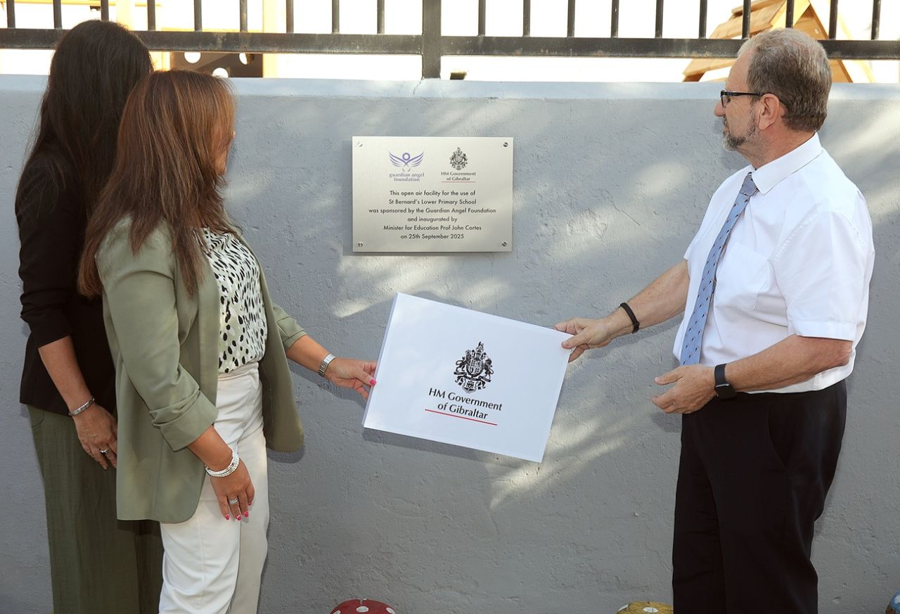 New Outdoor Area At Moorish Castle For St Bernard’s School Children