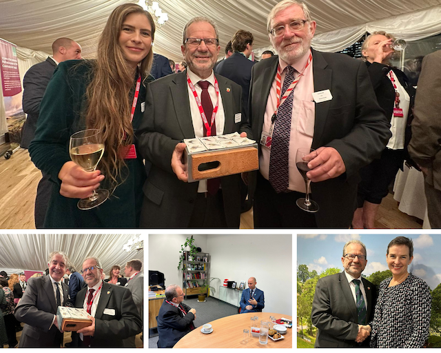 Minister Cortes Attends Education and Environment Meetings in London
