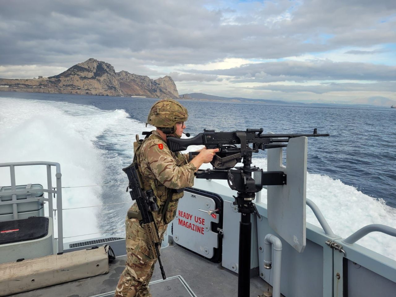 Royal Gibraltar Regiment Put Through Their Paces