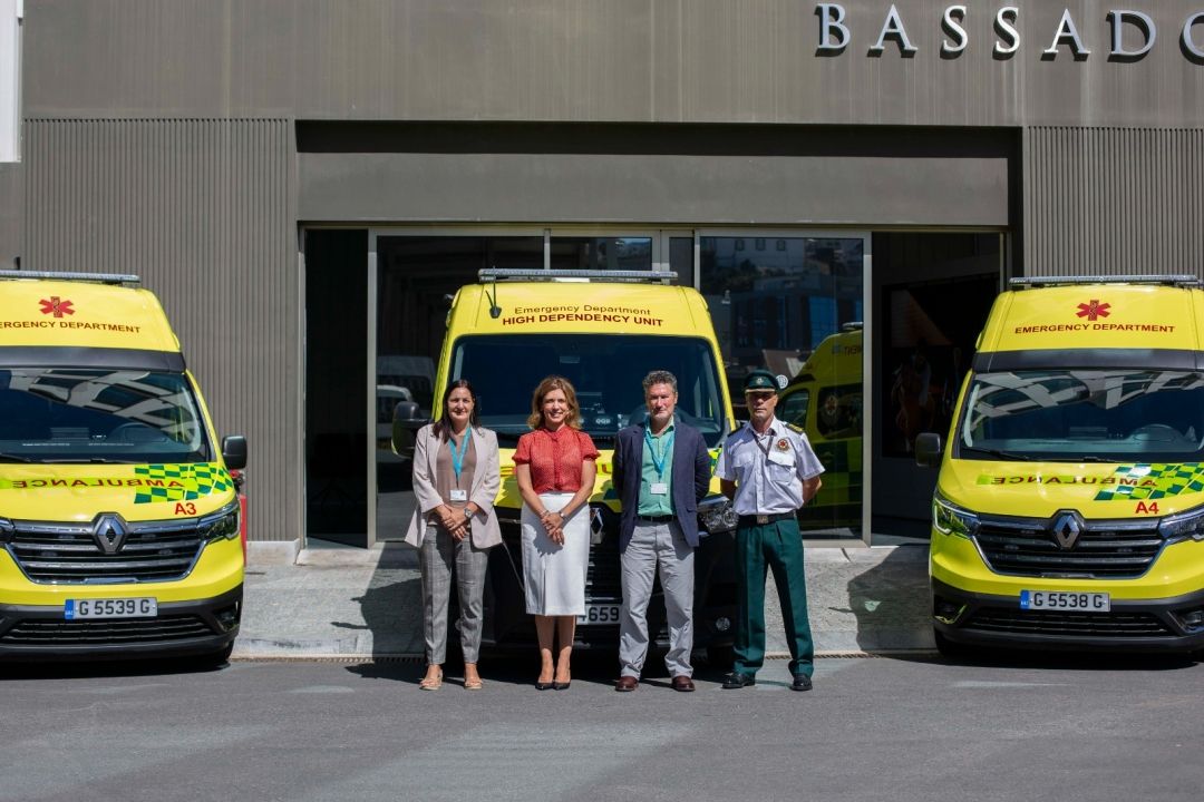 Three New Ambulances Join GHA’s Ambulance Fleet