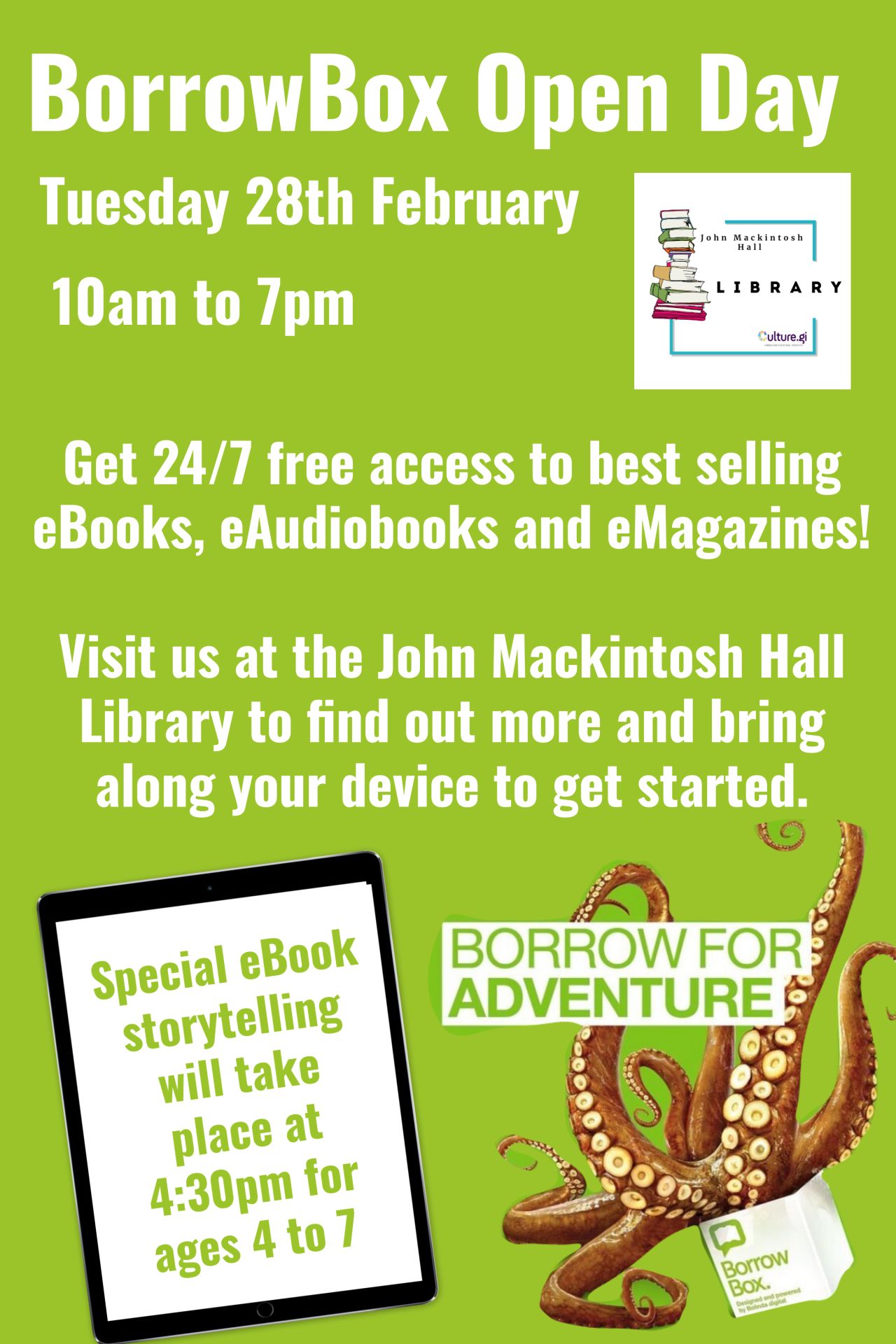 Celebrating World Book Day - A Week of Events at the JMH Library