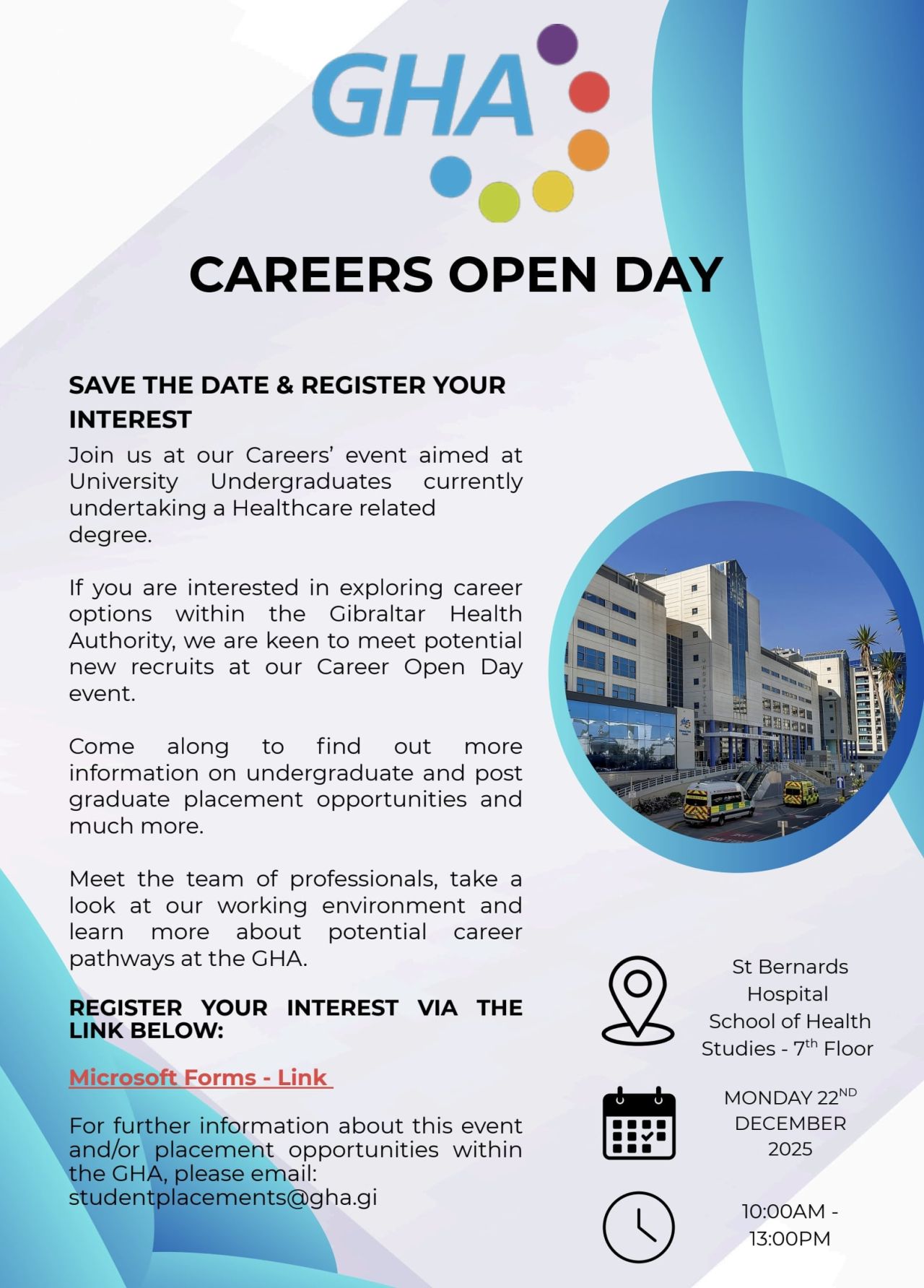 Minister Arias-Vasquez Announces First GHA Careers Open Day For Healthcare Students