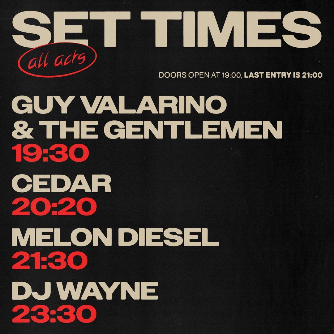 Melon Diesel Concert 2024 – Event Timings