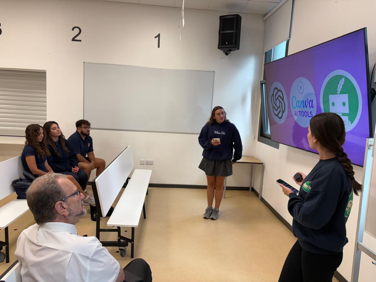 Year 13 Students Present Sociology Research to Minister for Education 