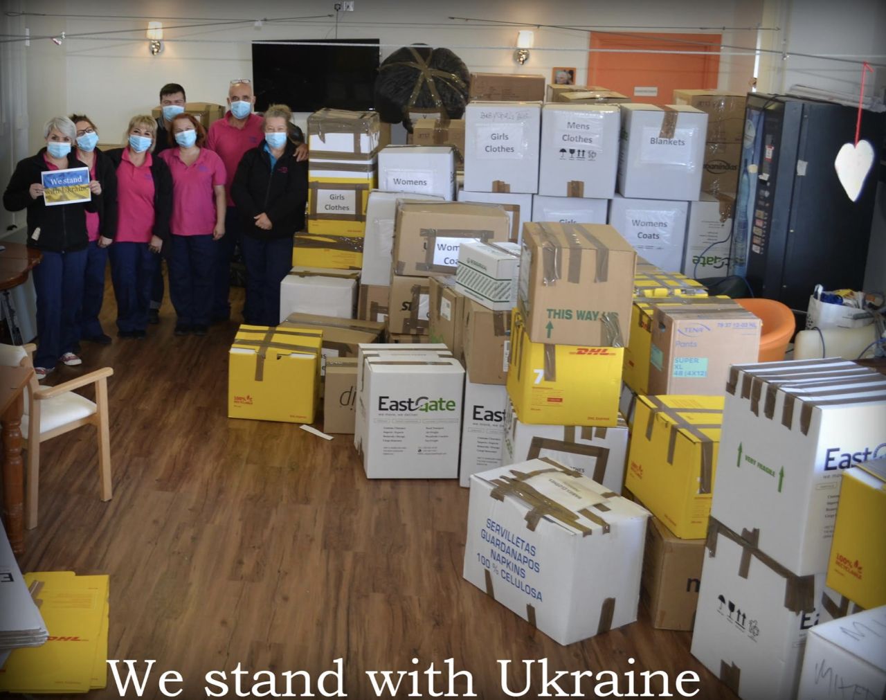 Mount Alvernia Donations To Ukraine