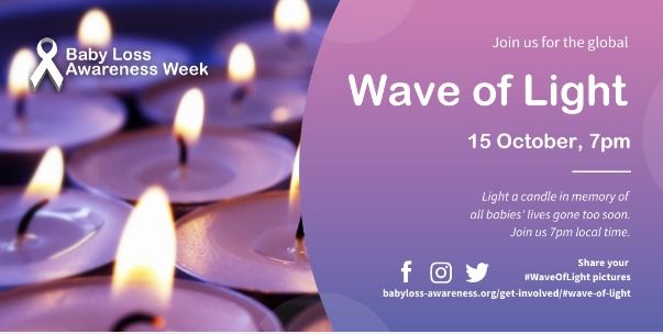 BabySTEPPS To Hold Wave Of Light Candlelit Vigil