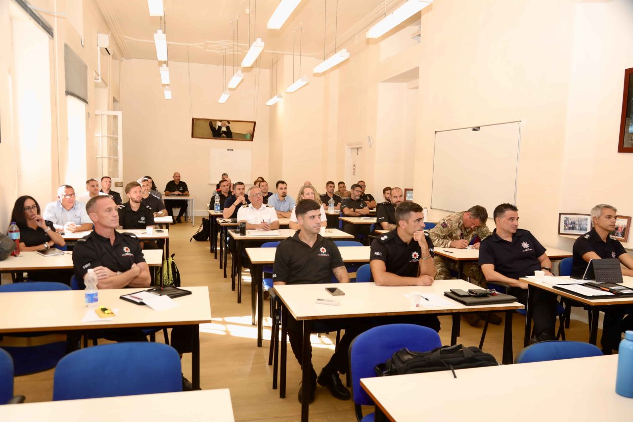 Tabletop Exercise On A Major Rockfall / Building Collapse With Numerous Casualties