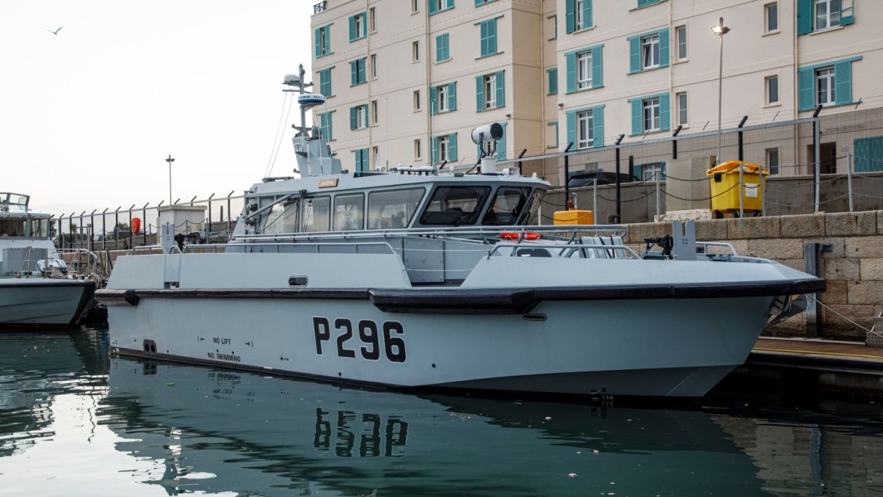 HMS Dagger Arrives In Gibraltar