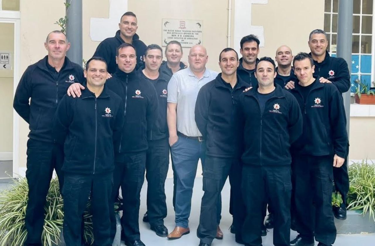 Gibraltar Fire And Rescue Service Personnel Attend Various Training Courses