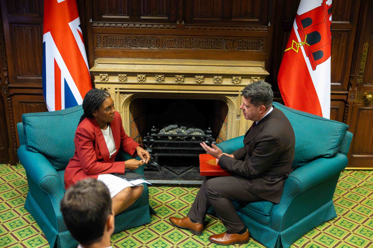 Chief Minister Meets Conservative Party Leader Kemi Badenoch MP