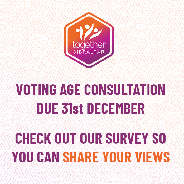 Together Gibraltar Encourages Public Engagement On Voting Age Consultation