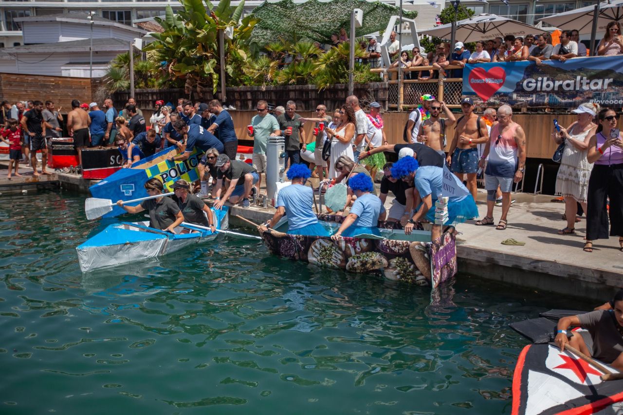 Ocean Village Cardboard Boat Race 2025