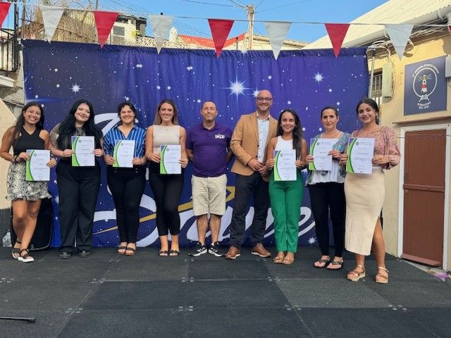 Gibraltar Youth Service Hosts End-of-Summer ‘Time 2 Shine’ Event with Trainee Certificate Ceremony