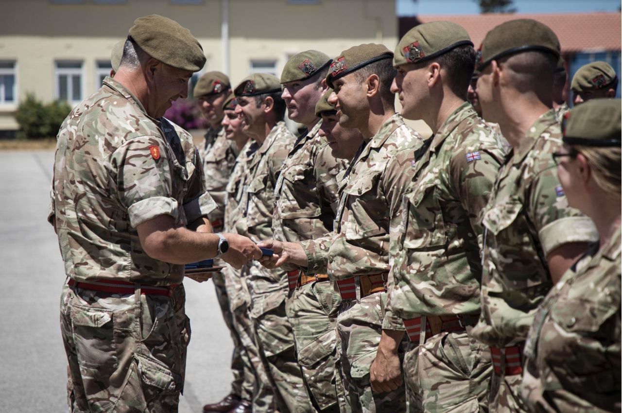 The Queen’s Jubilee Medal Presentation