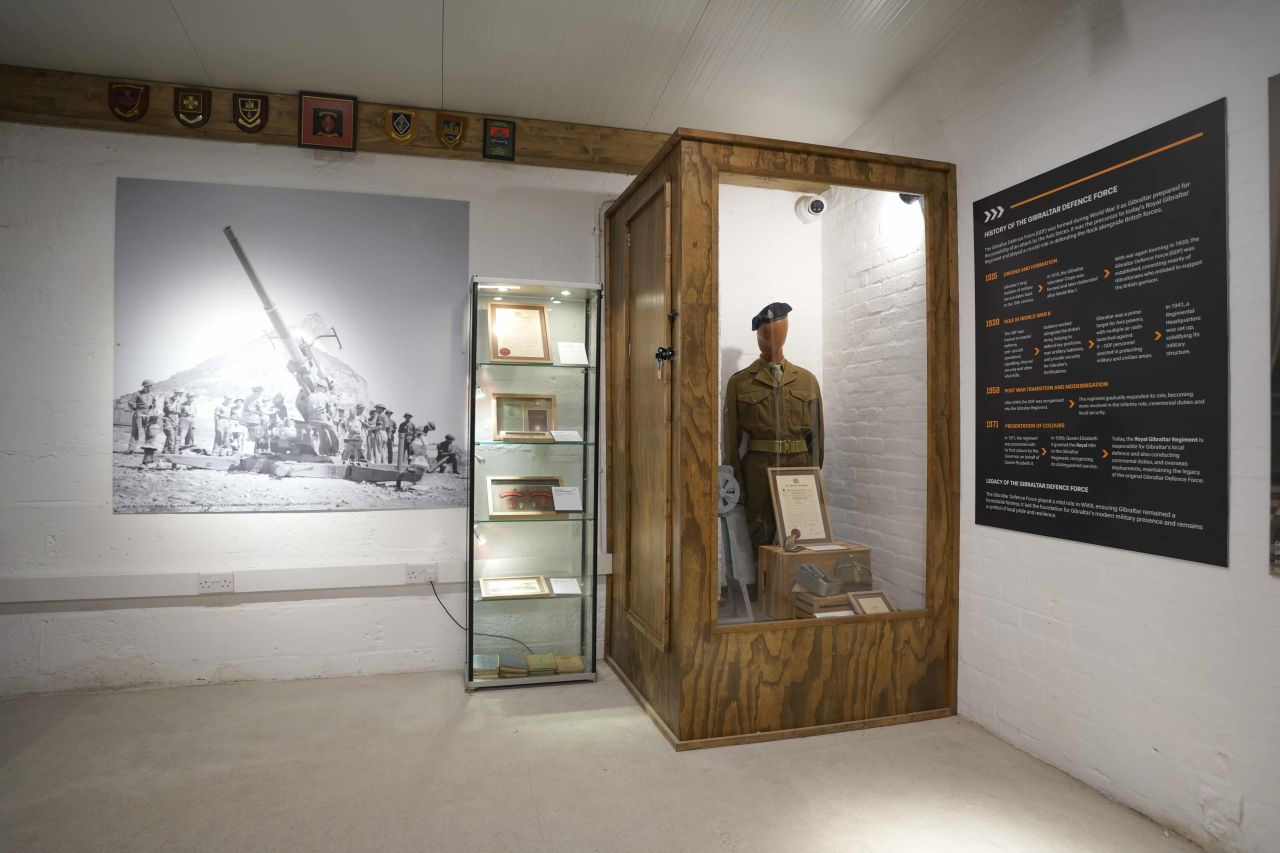 The Tunnels: Gibraltar’s WWII Experience Unveils Two New Rooms Showcasing The Guns of The Rock And The Gibraltar Defence Force