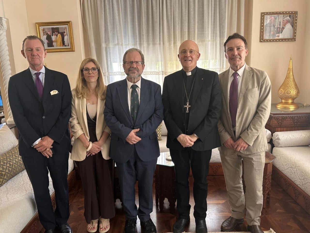 Minister Cortes Calls On UK Ambassador And Apostolic Nuncio In Rabat