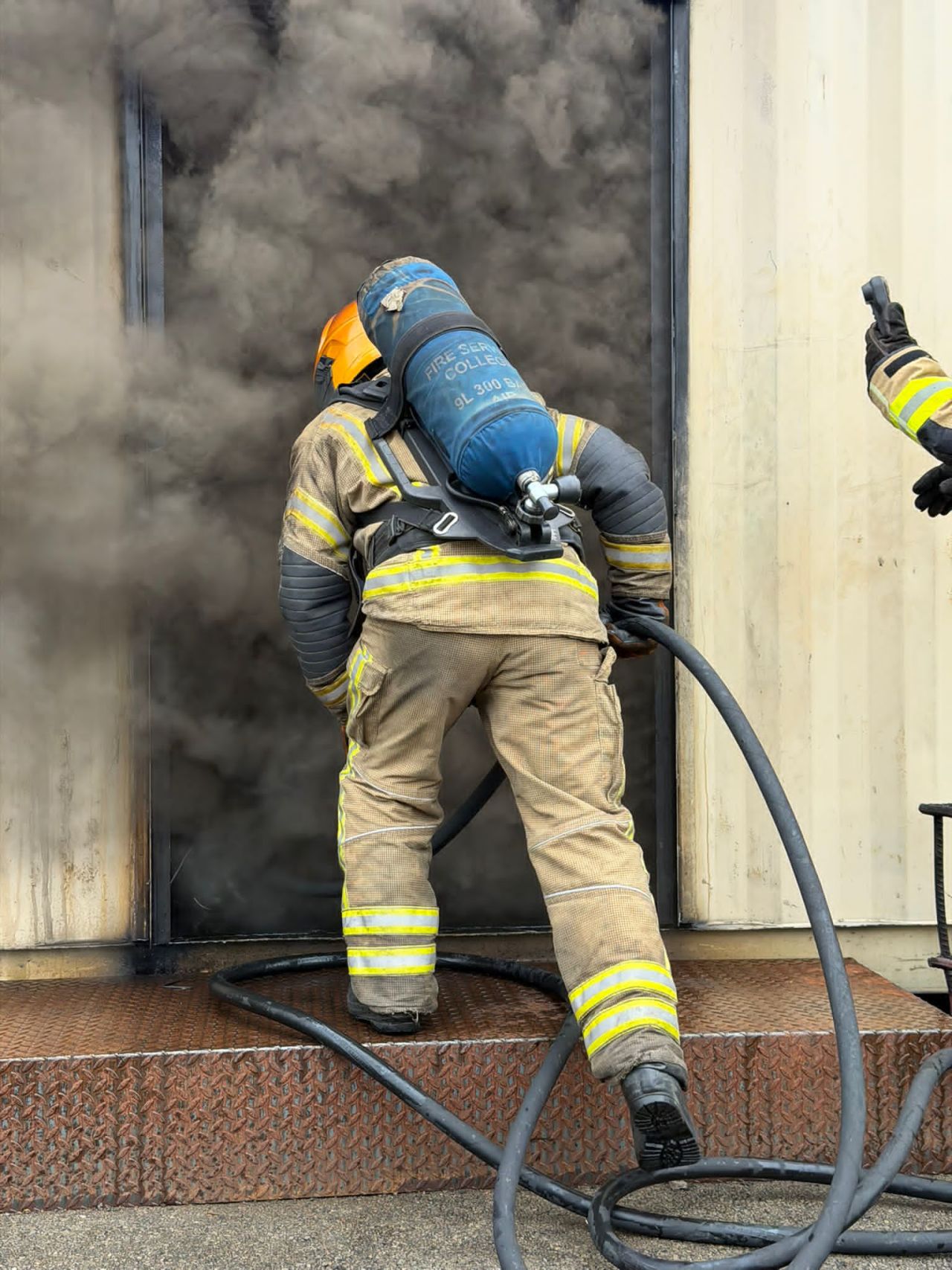 Gibraltar Fire And Rescue Service Personnel Complete Specialist Training At The Fire Service College