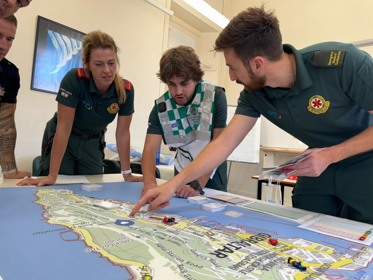 Tabletop Exercise On A Marauding Terrorist Attack Scenario And Civil Contingencies Training