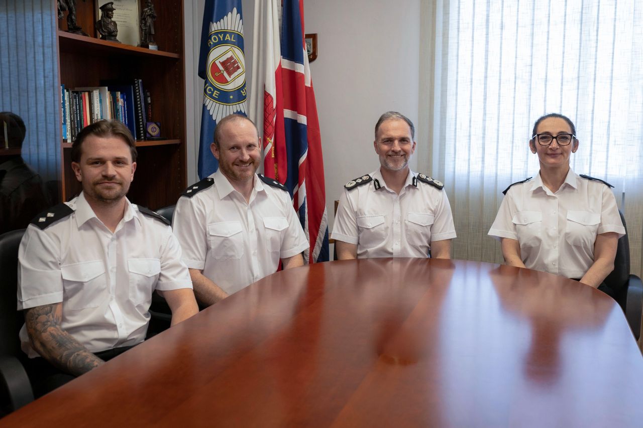 Commissioner of Police Announces Promotions in the Royal Gibraltar Police