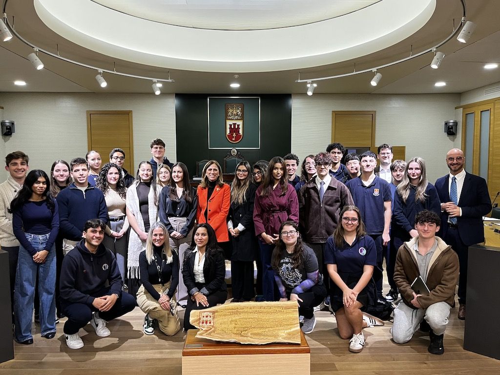 Youth Symposium Participants Attend Special Parliamentary Session with Madam Speaker
