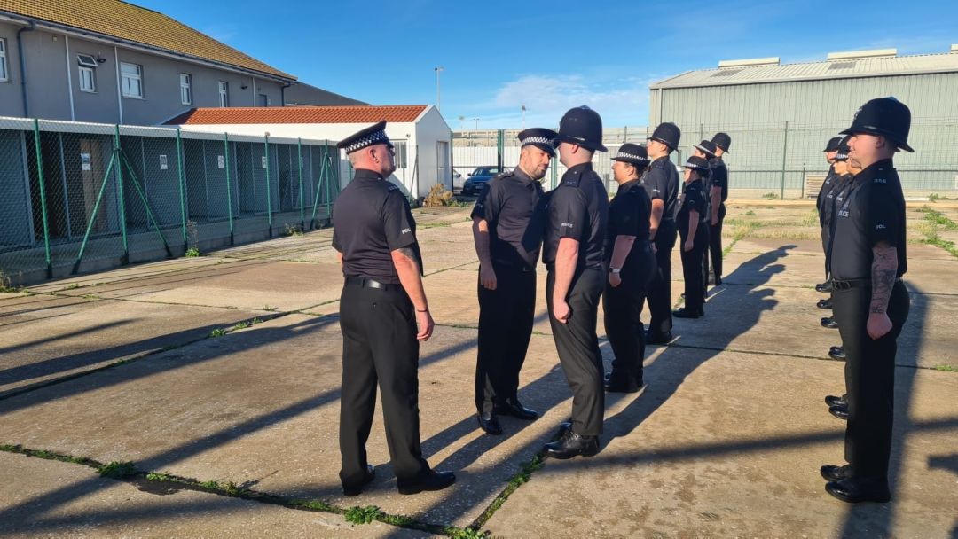 First Inspection For New RGP Recruits