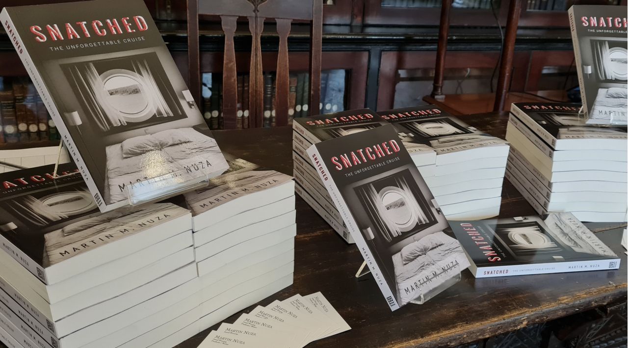 Martin Nuza Launches Crime Novel - Snatched: The Unforgettable Cruise