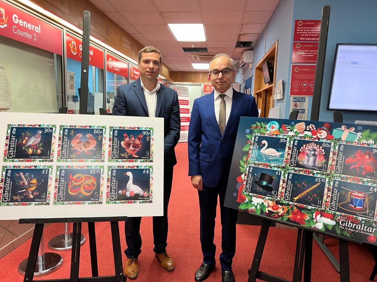 Gibraltar Becomes The First Country To Issue Stamps With King Charles III Royal Cypher