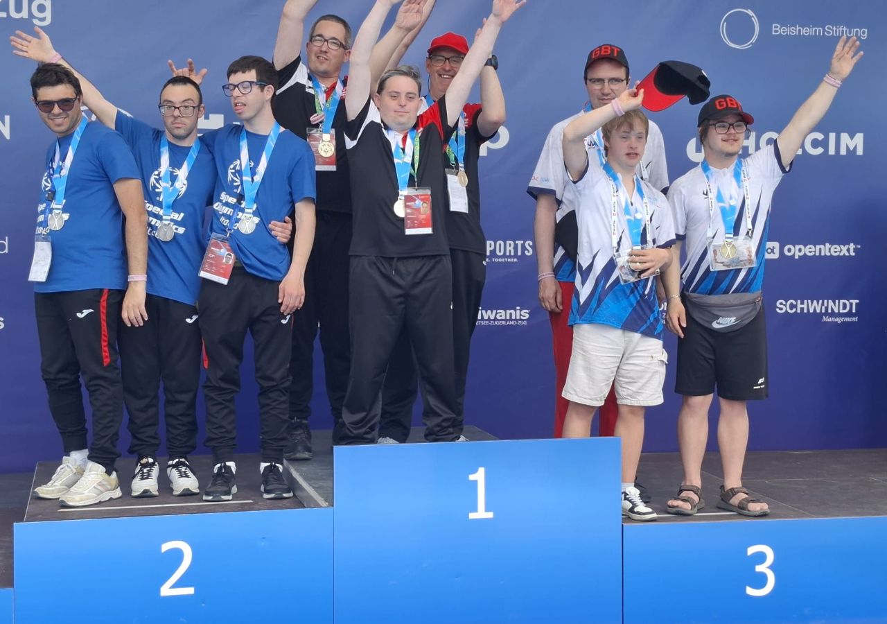 Minister Santos Congratulates Special Olympics Gibraltar Bowling Team on Success in Switzerland