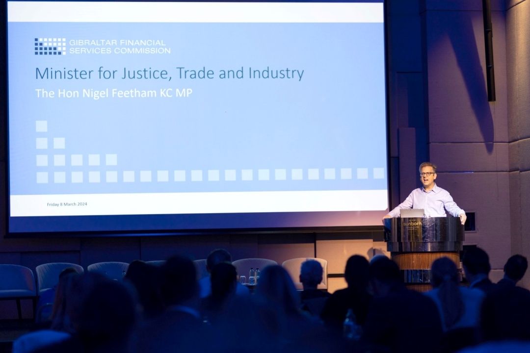 Minister For Justice, Trade And Industry Delivers Keynote Speech At GFSC Insurance Industry Event