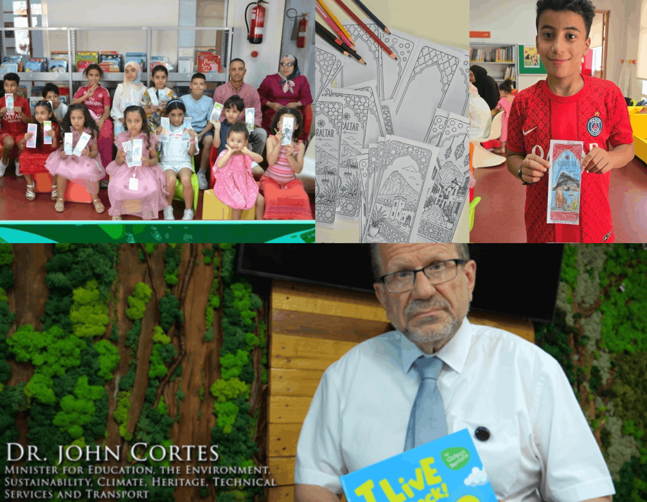Children In Tetouan Learn About Gibraltar Through Storytelling Workshop