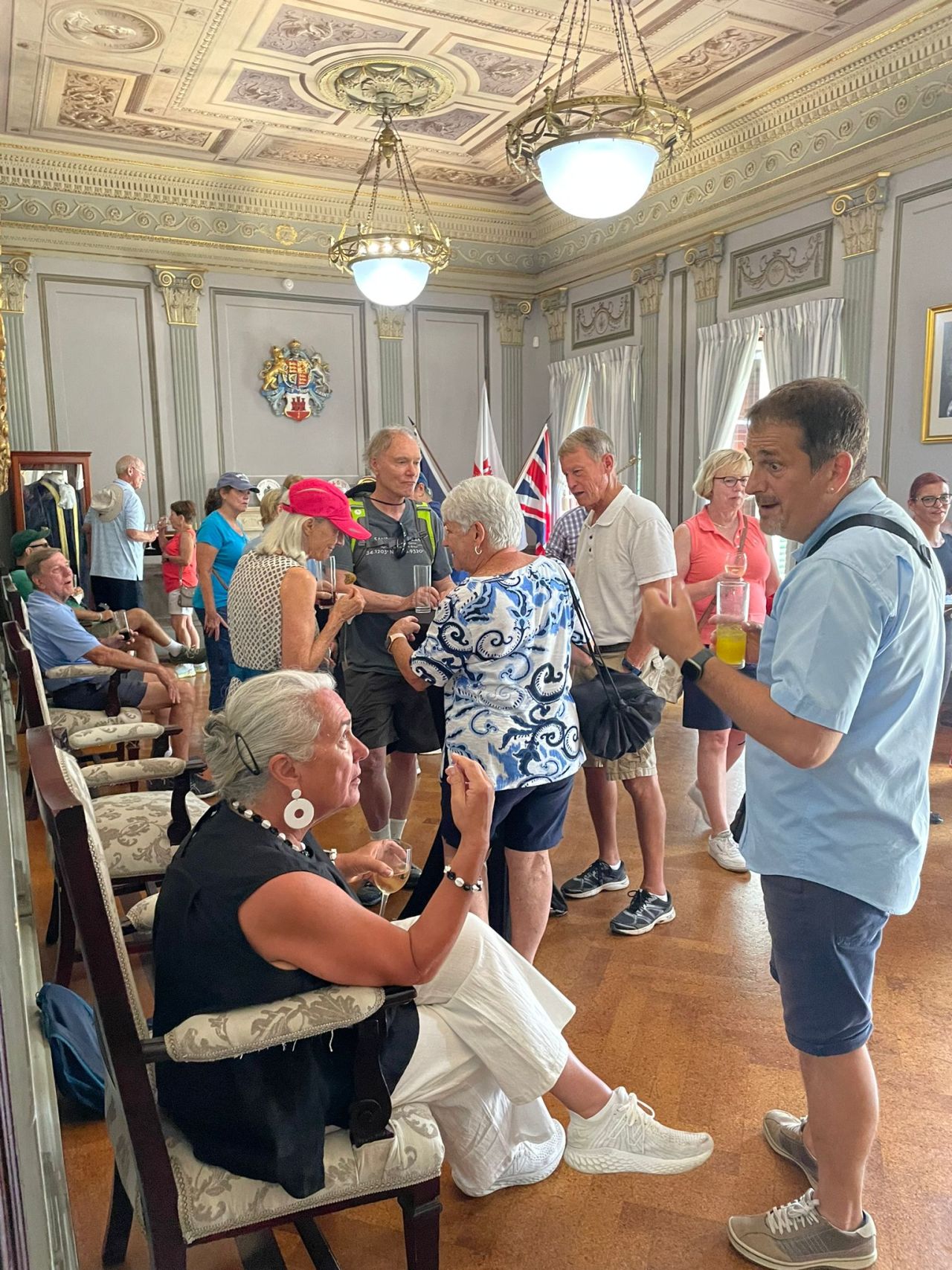 Tour at City Hall for Cruise Liner Tourists