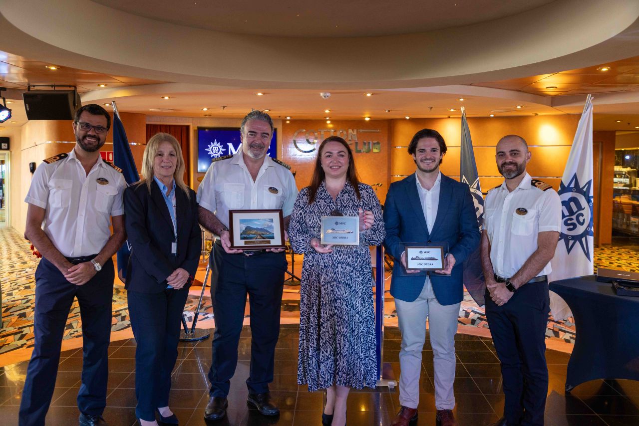 MSC Opera Makes Inaugural Call To Gibraltar