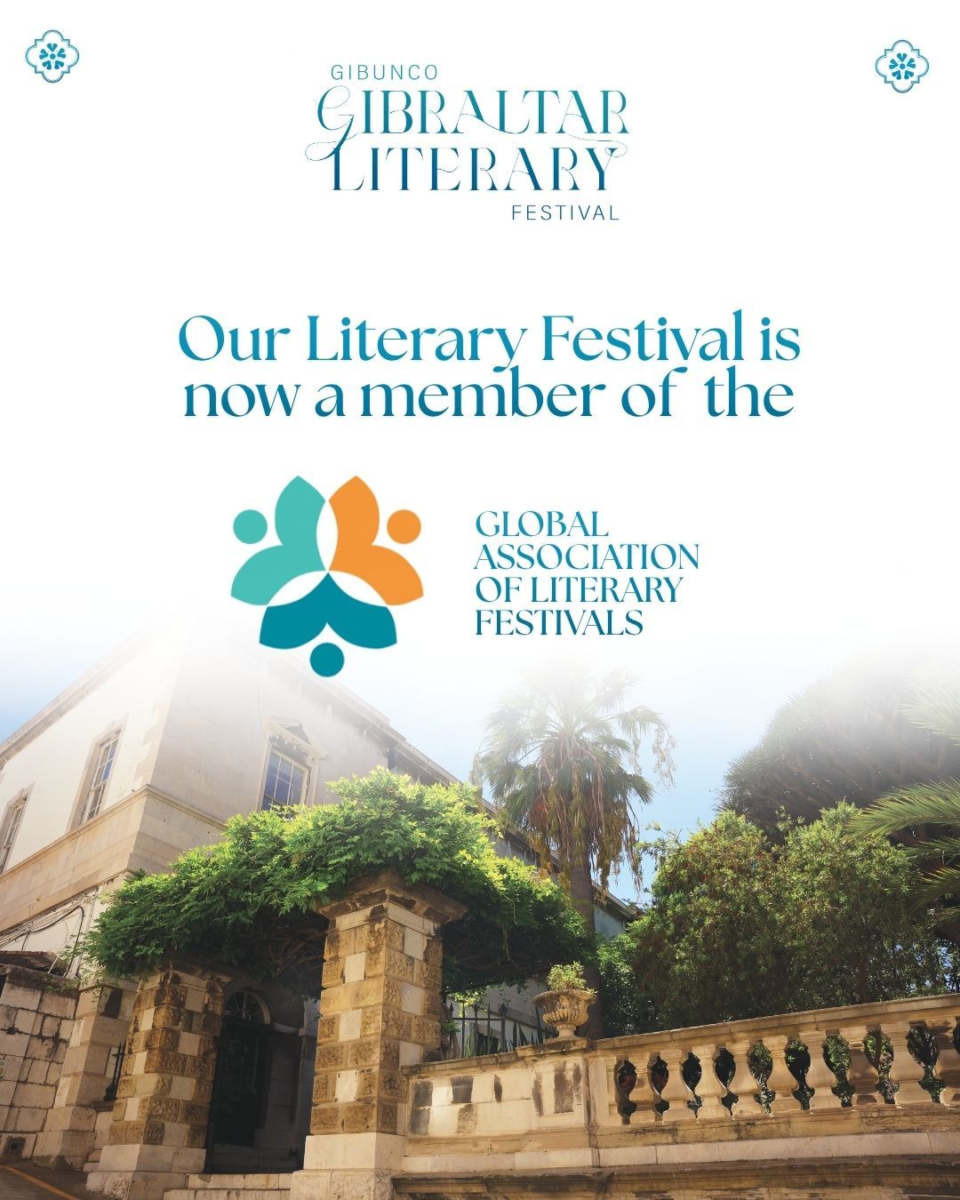 Global Association Of Literary Festivals Membership For Gibunco Gibraltar Literary Festival