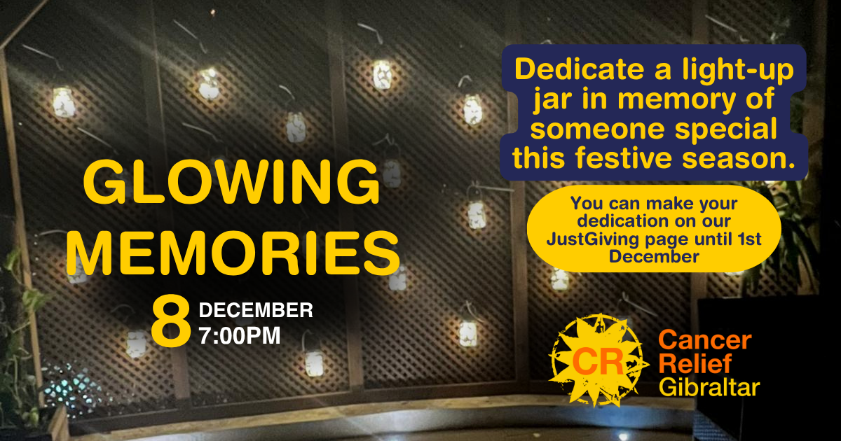Cancer Relief Gibraltar Invites The Community To Remember Loved Ones At ‘Glowing Memories 2025’
