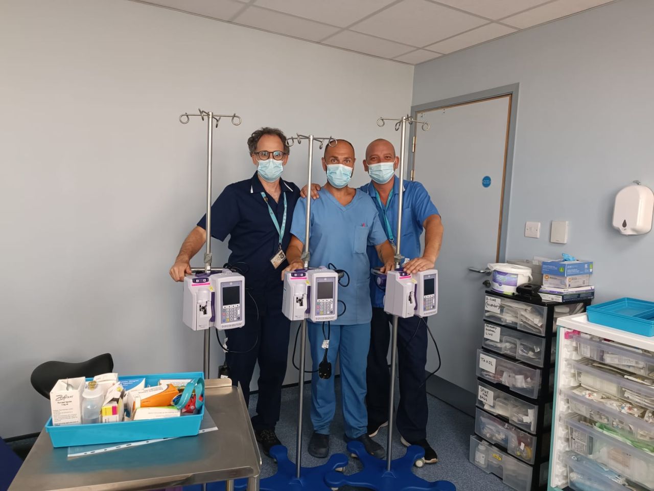 GHA Thank Pass Trust For Donation Of Chemotherapy Equipment