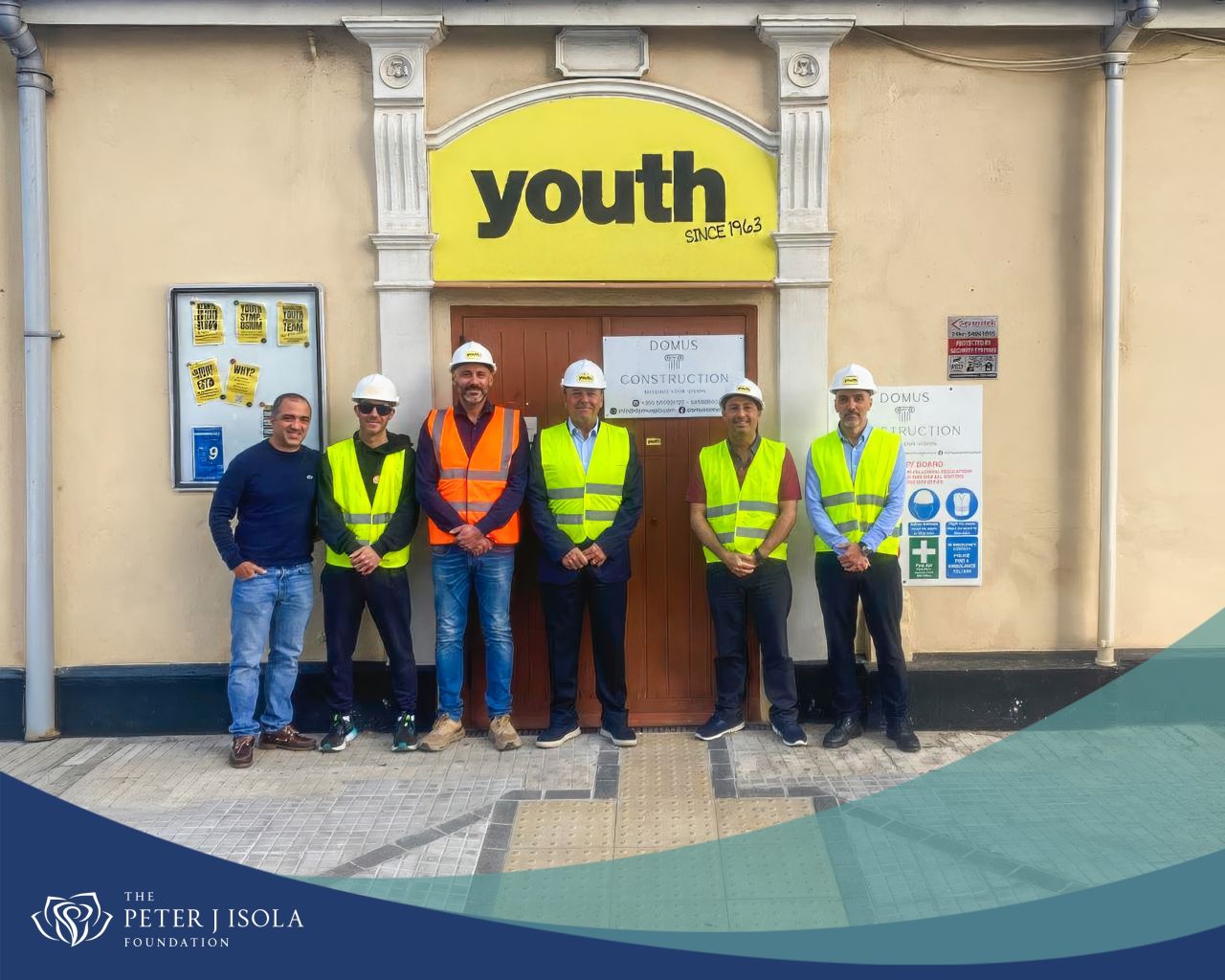 Peter J Isola Foundation Partners with the Gibraltar Youth Service – a Major Investment in Club Facilities