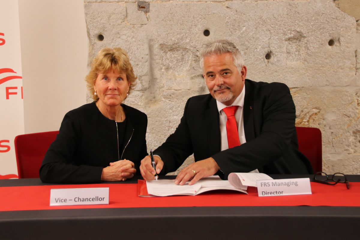 University of Gibraltar Maritime Academy Signs Strategic Partnership Agreement with FRS