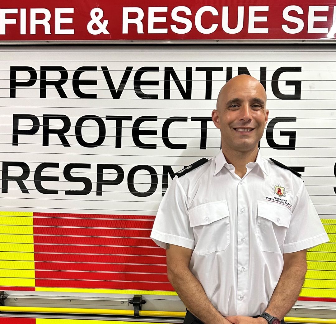 Promotion At Gibraltar Fire And Rescue Service