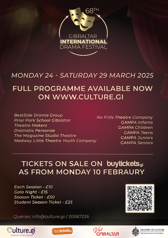 68th Gibraltar International Drama Festival 2025