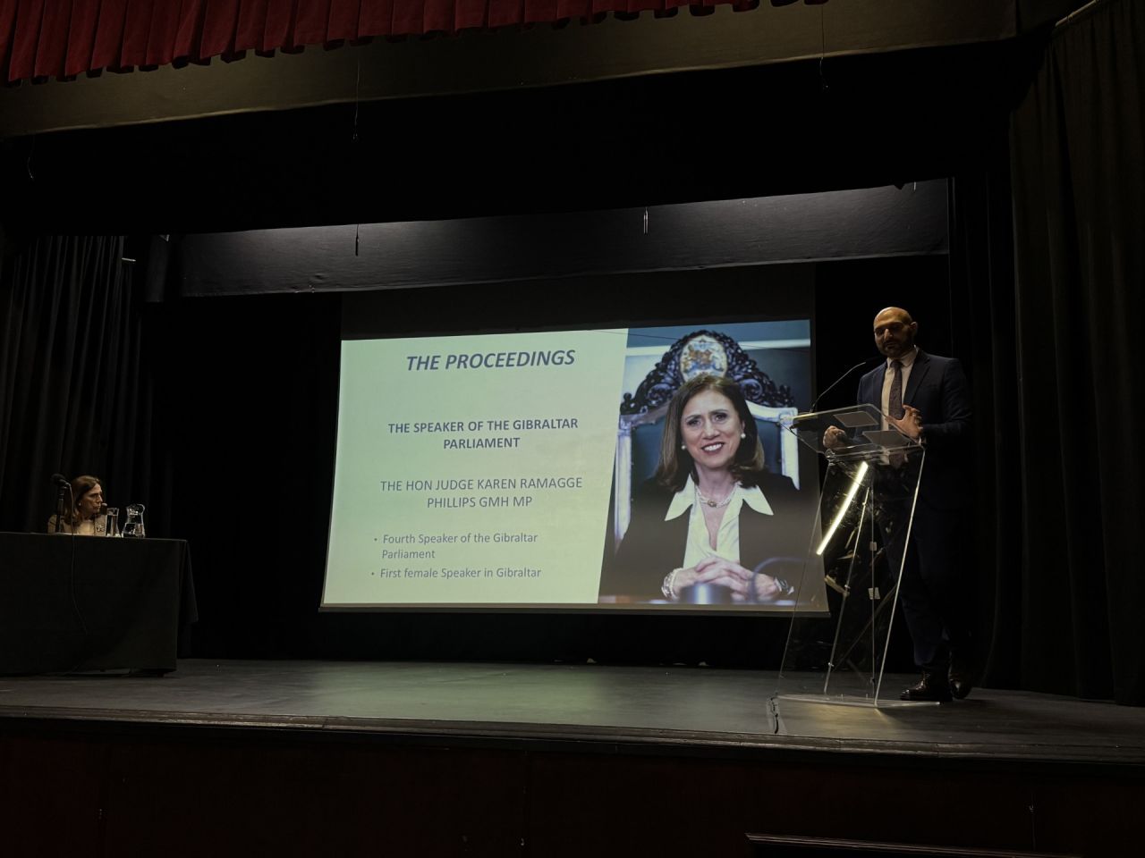 Gibraltar Parliament Addresses Sixth Form Students