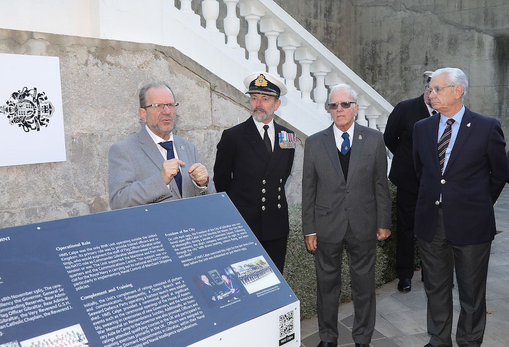 Ministry for Heritage Unveils HMS Calpe Interpretation Panel and Commemorative Plaque 