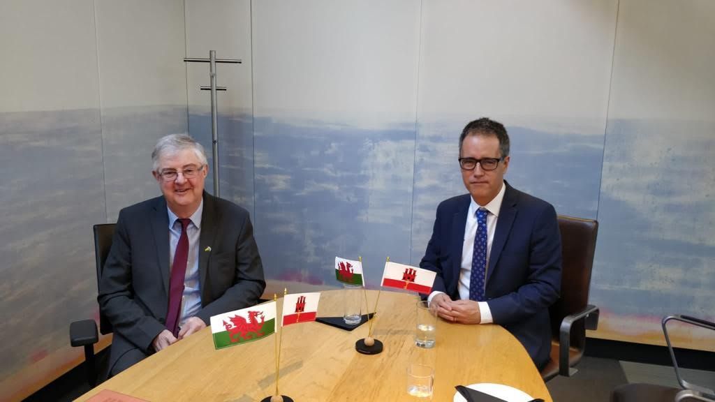 Deputy Chief Minister Meets First Minister Of Wales