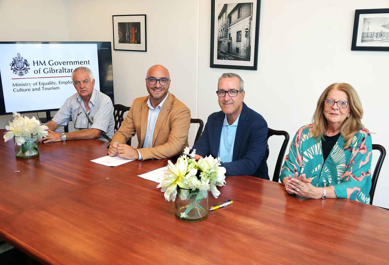 Minister for Equality signs Terms of Reference with the Joint Pensioners’ Convention of Gibraltar