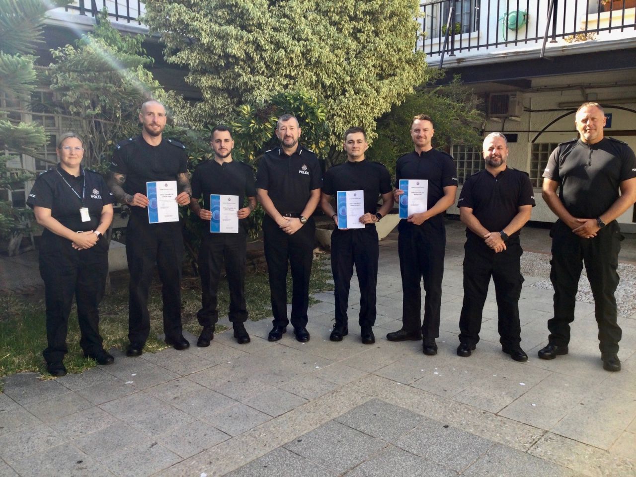 Four Officers Qualify For The Armed Response Unit